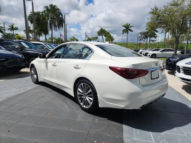 used 2022 INFINITI Q50 car, priced at $25,234