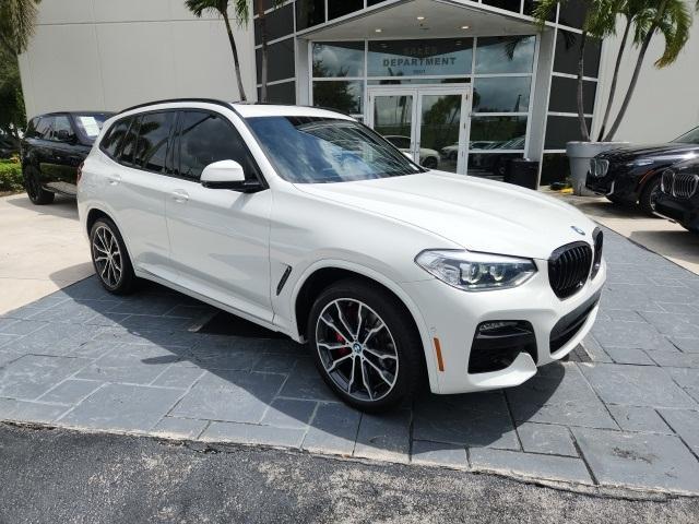 used 2021 BMW X3 car, priced at $27,884