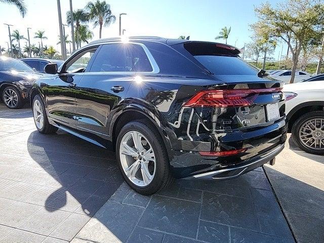 used 2023 Audi Q8 car, priced at $55,900