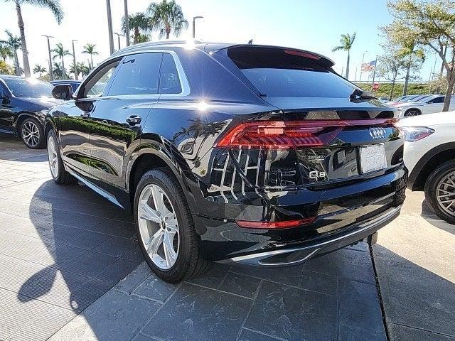 used 2023 Audi Q8 car, priced at $55,900