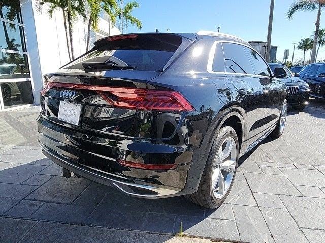 used 2023 Audi Q8 car, priced at $55,900