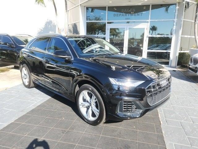 used 2023 Audi Q8 car, priced at $55,900