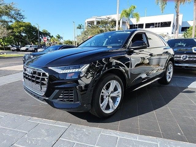 used 2023 Audi Q8 car, priced at $55,900