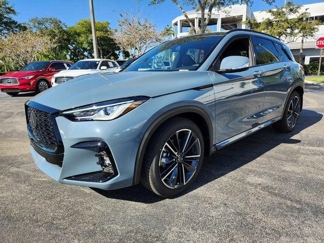 new 2025 INFINITI QX50 car, priced at $52,450