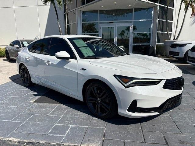 used 2024 Acura Integra car, priced at $25,058