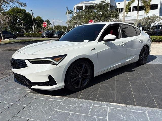 used 2024 Acura Integra car, priced at $25,058