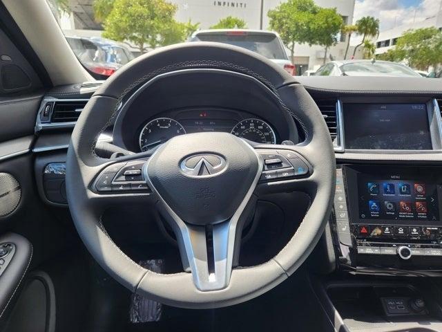 new 2025 INFINITI QX50 car, priced at $47,942