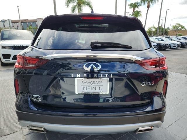 used 2025 INFINITI QX50 car, priced at $36,794