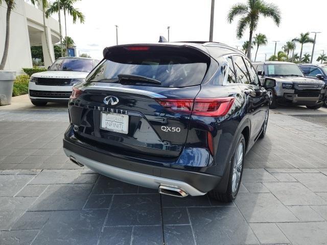 used 2025 INFINITI QX50 car, priced at $36,794
