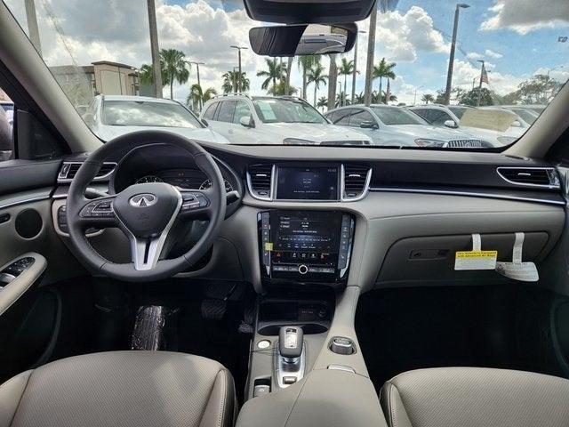 new 2025 INFINITI QX50 car, priced at $47,078