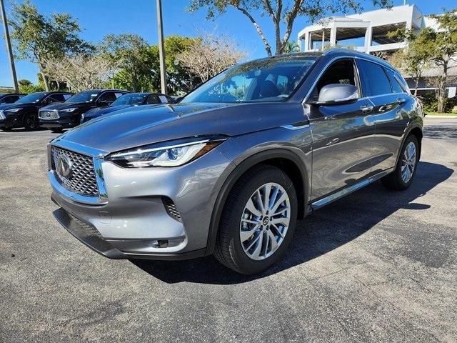 new 2025 INFINITI QX50 car, priced at $46,583