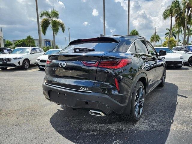 new 2025 INFINITI QX55 car, priced at $51,085