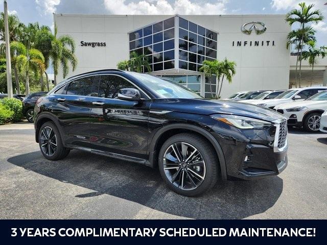 new 2025 INFINITI QX55 car, priced at $51,085