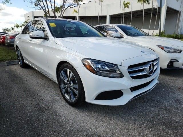 used 2015 Mercedes-Benz C-Class car, priced at $14,987