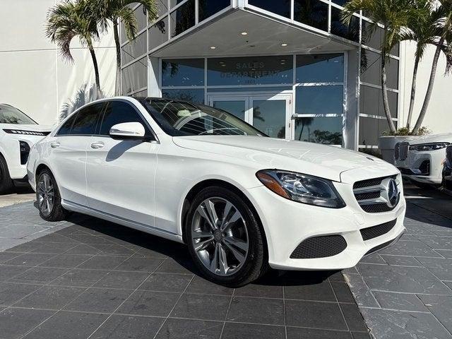 used 2015 Mercedes-Benz C-Class car, priced at $15,597