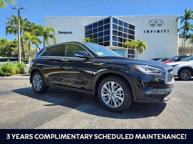 new 2025 INFINITI QX50 car, priced at $42,843