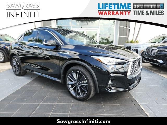 used 2023 INFINITI QX55 car, priced at $35,900