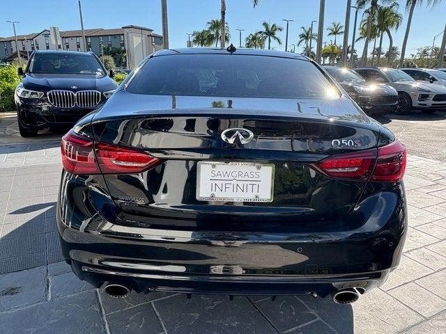 used 2022 INFINITI Q50 car, priced at $35,957