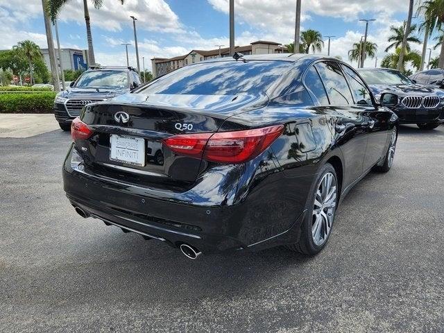 new 2024 INFINITI Q50 car, priced at $50,965