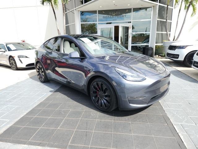 used 2023 Tesla Model Y car, priced at $27,995