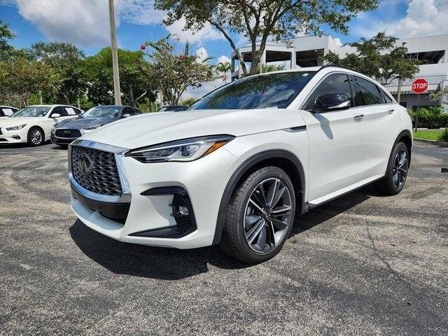 new 2025 INFINITI QX55 car, priced at $50,890