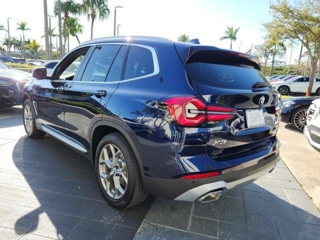 used 2022 BMW X3 car, priced at $27,900