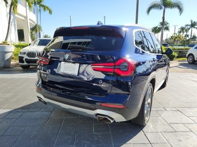 used 2022 BMW X3 car, priced at $27,900