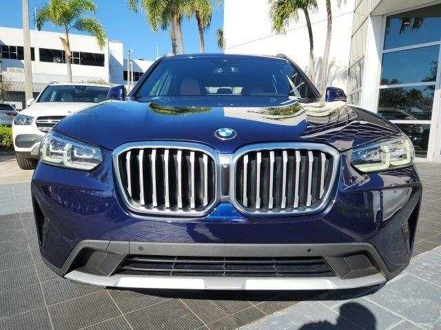 used 2022 BMW X3 car, priced at $27,900