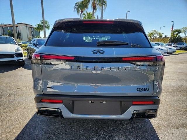 new 2025 INFINITI QX60 car, priced at $62,980