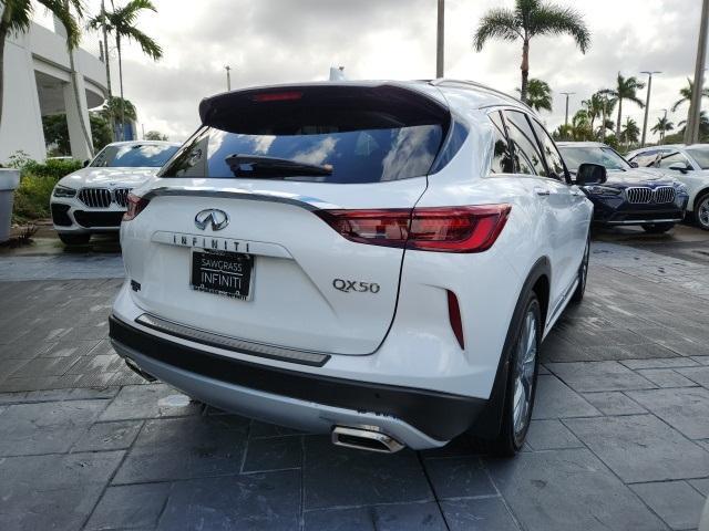 used 2023 INFINITI QX50 car, priced at $30,469