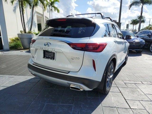 used 2023 INFINITI QX50 car, priced at $38,188