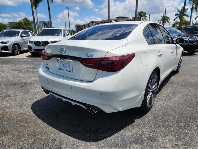 new 2024 INFINITI Q50 car, priced at $51,660