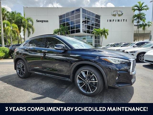 new 2025 INFINITI QX55 car, priced at $54,903