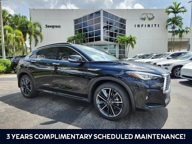 new 2025 INFINITI QX55 car, priced at $54,903