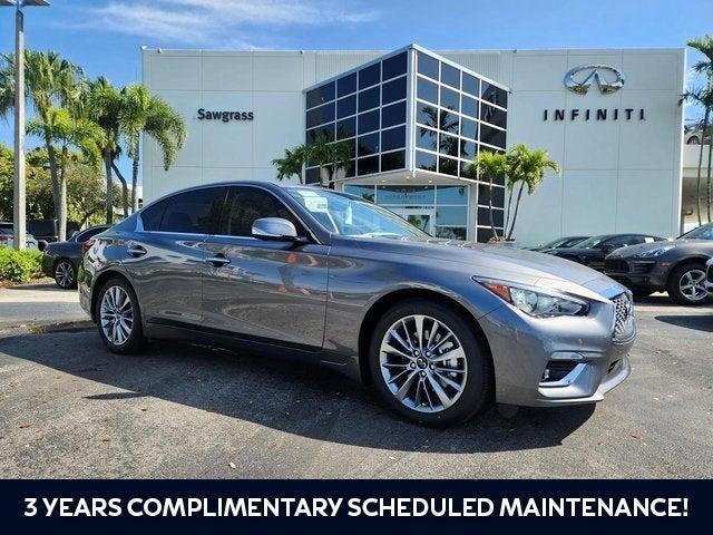 new 2024 INFINITI Q50 car, priced at $44,821