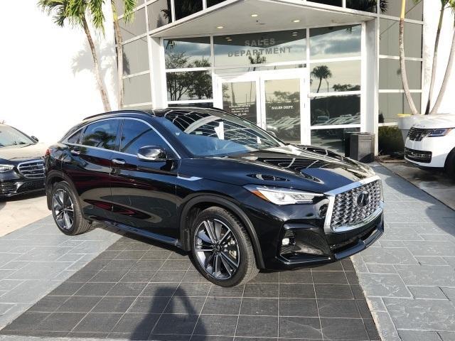 used 2025 INFINITI QX55 car, priced at $37,287