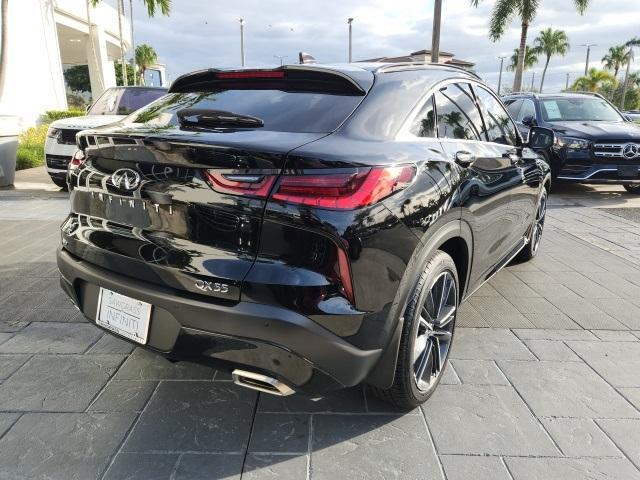 used 2025 INFINITI QX55 car, priced at $37,287