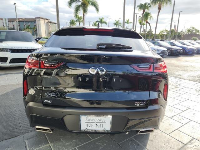 used 2025 INFINITI QX55 car, priced at $37,287