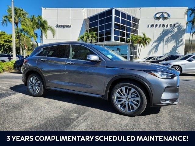 new 2025 INFINITI QX50 car, priced at $49,270