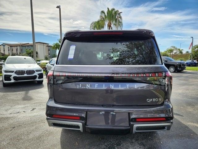 new 2025 INFINITI QX80 car, priced at $99,195