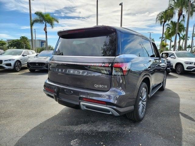 new 2025 INFINITI QX80 car, priced at $99,195