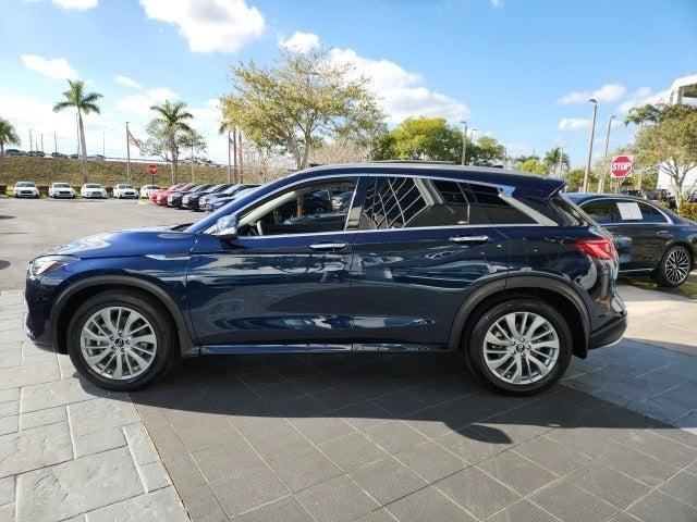 used 2023 INFINITI QX50 car, priced at $34,249