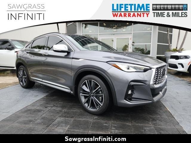 used 2023 INFINITI QX55 car, priced at $35,657