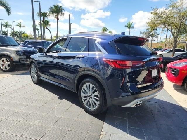 used 2025 INFINITI QX50 car, priced at $36,472