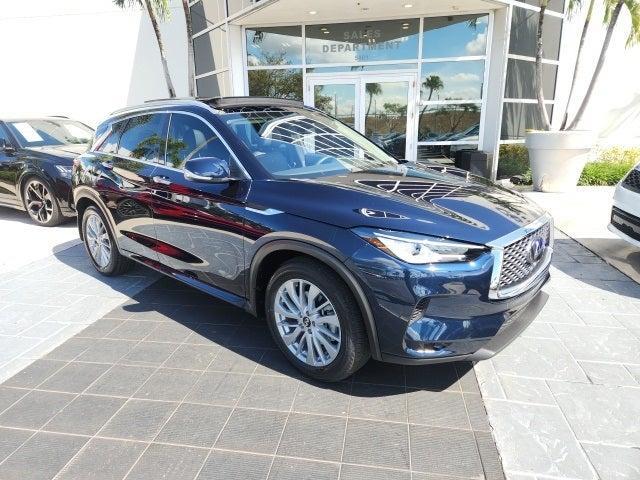 used 2025 INFINITI QX50 car, priced at $36,472