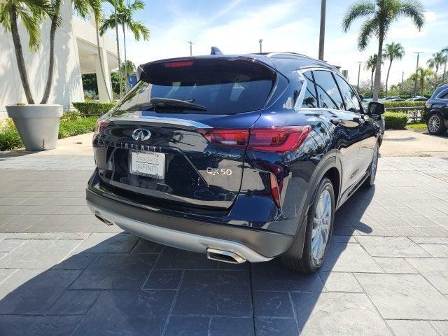 used 2025 INFINITI QX50 car, priced at $36,472