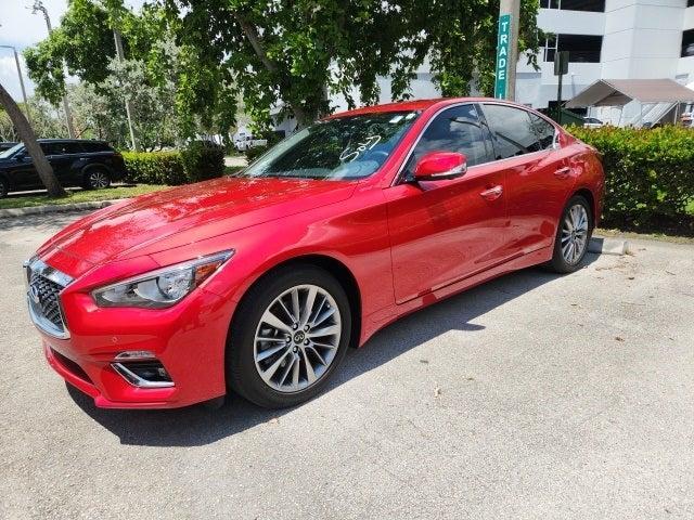 used 2024 INFINITI Q50 car, priced at $35,995