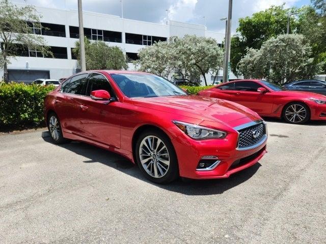 used 2024 INFINITI Q50 car, priced at $35,995