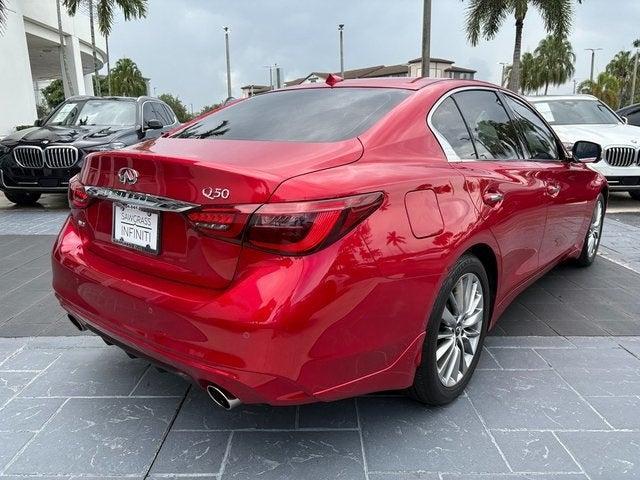 used 2024 INFINITI Q50 car, priced at $33,533