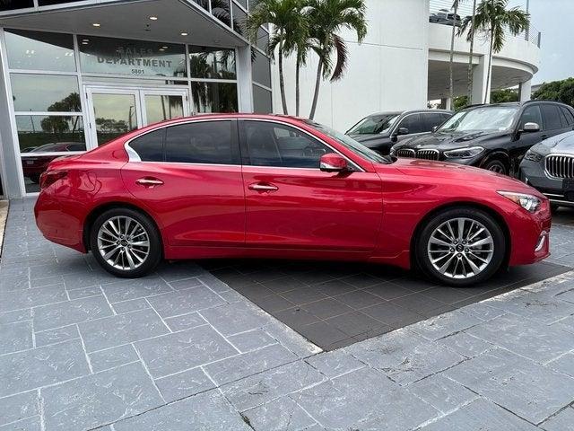 used 2024 INFINITI Q50 car, priced at $33,533